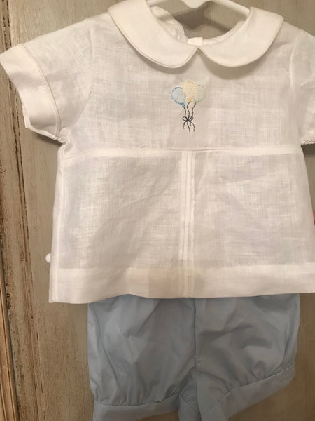 Boys 2 pc diaper set